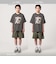 【別注】＜URBAMENT＞TOM and JERRY リンガーTシャツ / キッズ 140cmー150cm