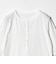 【WEB限定】＜at ease＞シアーテレコ ヘンリーネック ショートスリーブ カットソー