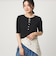 【WEB限定】＜at ease＞シアーテレコ ヘンリーネック ショートスリーブ カットソー