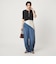 【WEB限定】＜at ease＞シアーテレコ ヘンリーネック ショートスリーブ カットソー