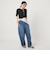 【WEB限定】＜at ease＞シアーテレコ ヘンリーネック ショートスリーブ カットソー