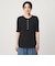 【WEB限定】＜at ease＞シアーテレコ ヘンリーネック ショートスリーブ カットソー