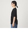 【WEB限定】＜at ease＞シアーテレコ ヘンリーネック ショートスリーブ カットソー