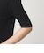 【WEB限定】＜at ease＞シアーテレコ ヘンリーネック ショートスリーブ カットソー