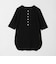 【WEB限定】＜at ease＞シアーテレコ ヘンリーネック ショートスリーブ カットソー