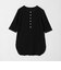 【WEB限定】＜at ease＞シアーテレコ ヘンリーネック ショートスリーブ カットソー
