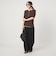 【WEB限定】＜at ease＞シアーテレコ ヘンリーネック ショートスリーブ カットソー