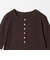 【WEB限定】＜at ease＞シアーテレコ ヘンリーネック ショートスリーブ カットソー