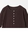 【WEB限定】＜at ease＞シアーテレコ ヘンリーネック ショートスリーブ カットソー