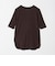 【WEB限定】＜at ease＞シアーテレコ ヘンリーネック ショートスリーブ カットソー