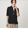 【WEB限定】＜at ease＞シアーテレコ エリツキ カットソー