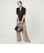 【WEB限定】＜at ease＞シアーテレコ エリツキ カットソー