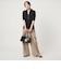 【WEB限定】＜at ease＞シアーテレコ エリツキ カットソー