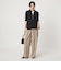 【WEB限定】＜at ease＞シアーテレコ エリツキ カットソー