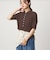 【WEB限定】＜at ease＞シアーテレコ エリツキ カットソー