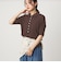 【WEB限定】＜at ease＞シアーテレコ エリツキ カットソー