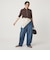 【WEB限定】＜at ease＞シアーテレコ エリツキ カットソー