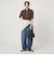 【WEB限定】＜at ease＞シアーテレコ エリツキ カットソー