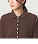 【WEB限定】＜at ease＞シアーテレコ エリツキ カットソー