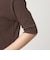 【WEB限定】＜at ease＞シアーテレコ エリツキ カットソー