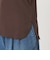 【WEB限定】＜at ease＞シアーテレコ エリツキ カットソー