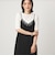 【WEB限定】＜at ease＞シアーテレコ バイカラー カットソー