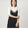 【WEB限定】＜at ease＞シアーテレコ バイカラー カットソー