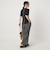 【WEB限定】＜at ease＞シアーテレコ バイカラー カットソー