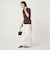 【WEB限定】＜at ease＞シアーテレコ バイカラー カットソー