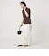 【WEB限定】＜at ease＞シアーテレコ バイカラー カットソー