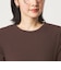 【WEB限定】＜at ease＞シアーテレコ バイカラー カットソー