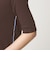 【WEB限定】＜at ease＞シアーテレコ バイカラー カットソー