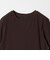 【WEB限定】＜at ease＞シアーテレコ バイカラー カットソー