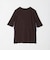 【WEB限定】＜at ease＞シアーテレコ バイカラー カットソー