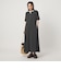 【WEB限定】＜at ease＞ヘンリーネック カットソー ワンピース