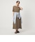 【WEB限定】＜at ease＞ヘンリーネック カットソー ワンピース