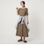 【WEB限定】＜at ease＞ヘンリーネック カットソー ワンピース