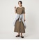 【WEB限定】＜at ease＞ヘンリーネック カットソー ワンピース