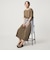 【WEB限定】＜at ease＞ヘンリーネック カットソー ワンピース