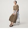 【WEB限定】＜at ease＞ヘンリーネック カットソー ワンピース