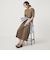 【WEB限定】＜at ease＞ヘンリーネック カットソー ワンピース