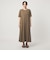 【WEB限定】＜at ease＞ヘンリーネック カットソー ワンピース