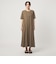 【WEB限定】＜at ease＞ヘンリーネック カットソー ワンピース