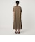 【WEB限定】＜at ease＞ヘンリーネック カットソー ワンピース