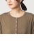 【WEB限定】＜at ease＞ヘンリーネック カットソー ワンピース