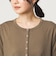 【WEB限定】＜at ease＞ヘンリーネック カットソー ワンピース
