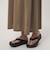 【WEB限定】＜at ease＞ヘンリーネック カットソー ワンピース