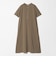 【WEB限定】＜at ease＞ヘンリーネック カットソー ワンピース