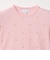 ハート柄 ドライ ワッフル Tシャツ / キッズ 110cm-160cm
