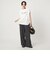 【WEB限定】＜at ease＞エンブロイダリー カットソー
